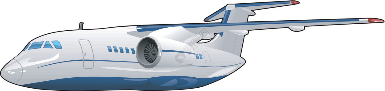 客客机工艺空气运输白色飞行民间航空喷射草稿卡通片图片