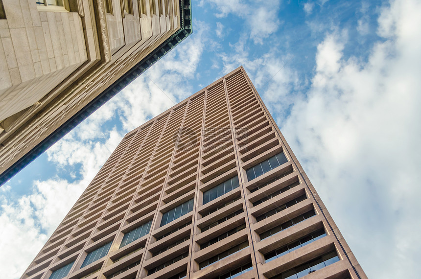 波士顿天窗国际玻璃假期公司经济旅行办公室建筑蓝色摩天大楼图片