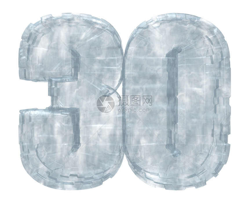 30个冻结插图纪念日密码数学透明度周年生日图片