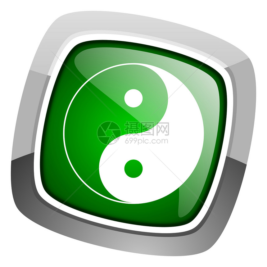 YY 阳图标钥匙网络互联网冥想平衡绿色文化合金精神宗教图片