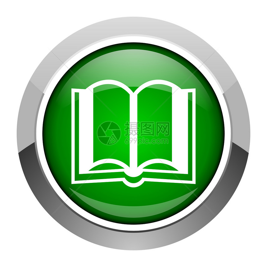 书书图标按钮文档图书馆日记电子书体积网络电话教育软垫图片