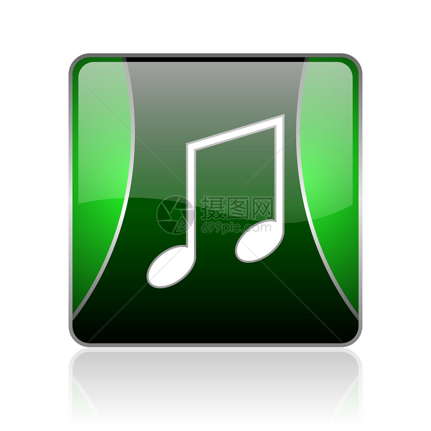 黑绿色平方网络灰色图标钥匙钢琴旋律乐器歌曲玩家艺术笔记音乐正方形图片