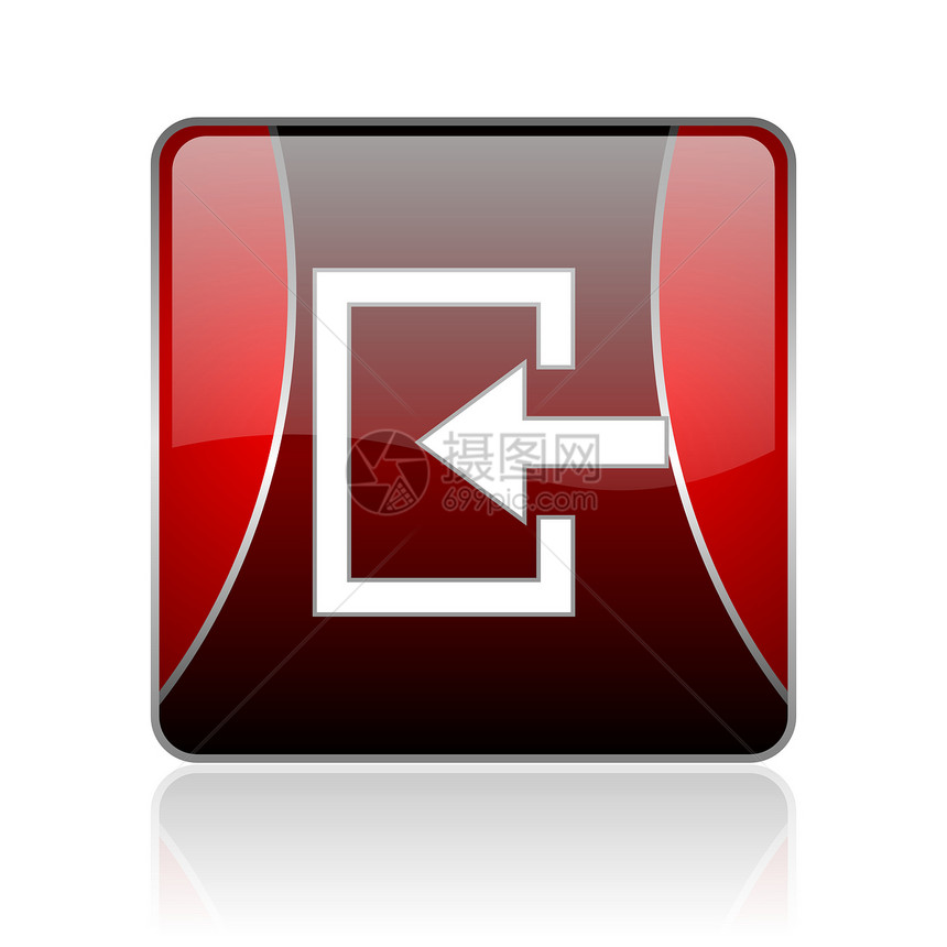 输入红色方格网络灰色图标安全钥匙商业正方形网站入口日志鉴别成员互联网图片