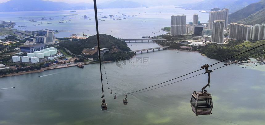 拉太岛 香港电线小木屋汽车旅行水平运输金属图片