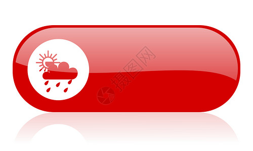 红色天气红网络光亮图标标签气氛多云横幅晴雨表预测温度按钮网站气候背景图片