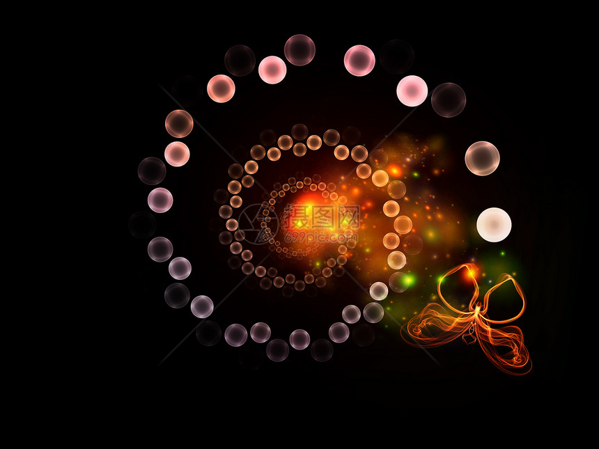 蝴蝶元素想像力轻轨昆虫创造力数学辉光黑色涡流翅膀旋转图片