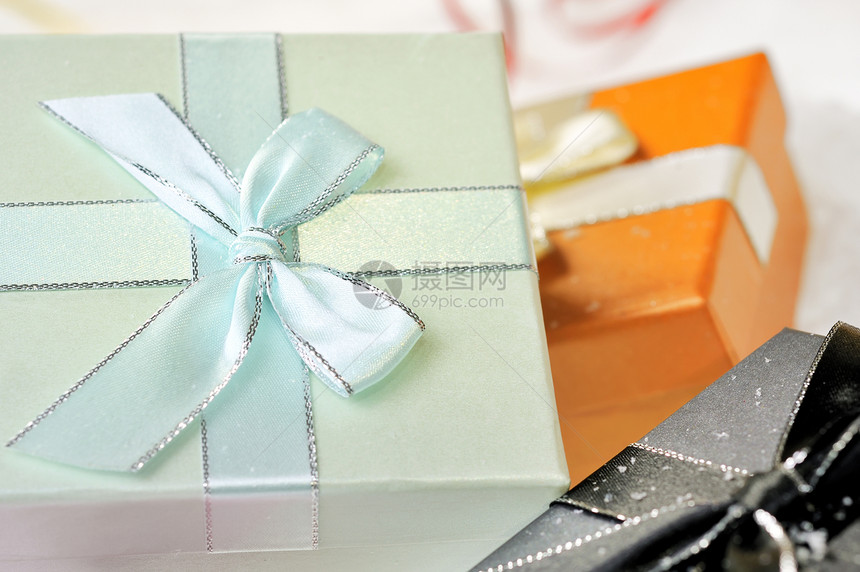 礼品盒生日庆典念日盒子奢华丝带礼物盒礼物展示问候语图片