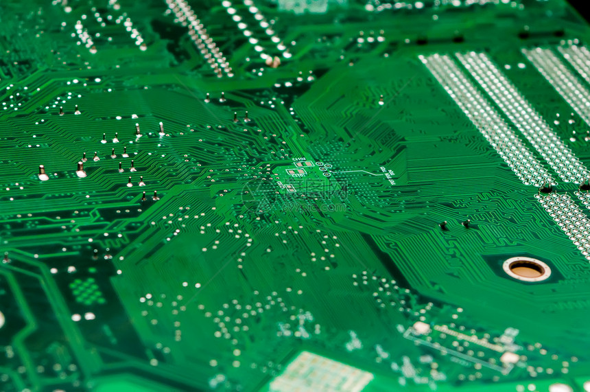 电脑主板电路板背景互联网打印木板处理器迷宫焊接芯片商业电路电子图片