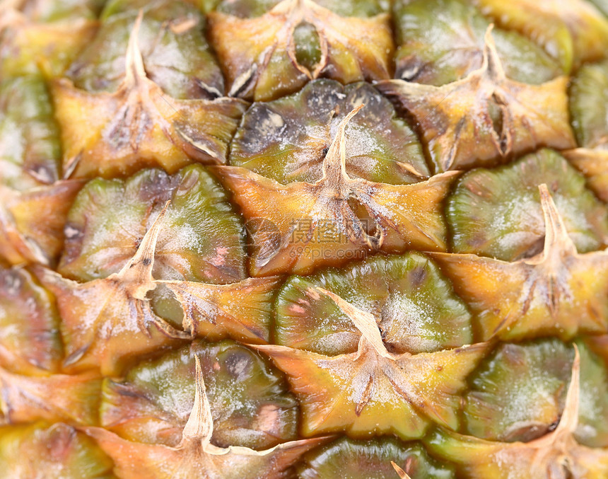 菠萝水果关门了绿色黄色热带凤梨食物节食饮食营养甜点松树图片
