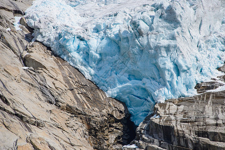 冰川大门布里克斯达尔布林高清图片