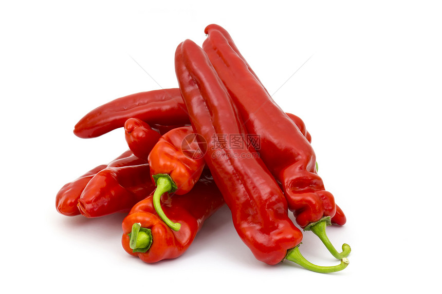 红胡椒健康辣椒美食蔬菜食物季节农场水平饮食营养图片