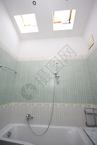淋浴卫生耕作绿色建筑学收银台背景图片