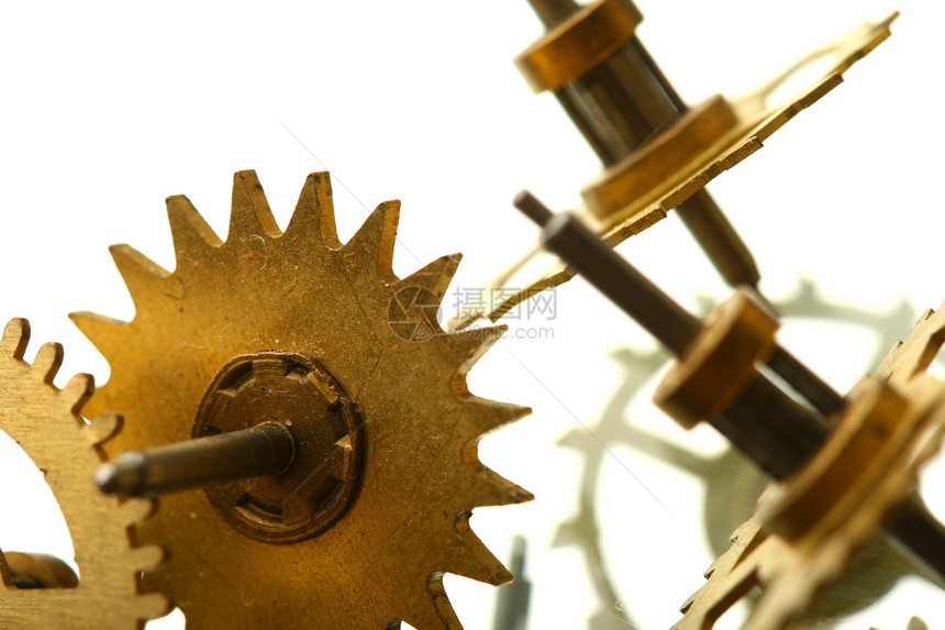 机械时钟装置金子发条金属引擎平衡圆圈力量手表技术车轮图片