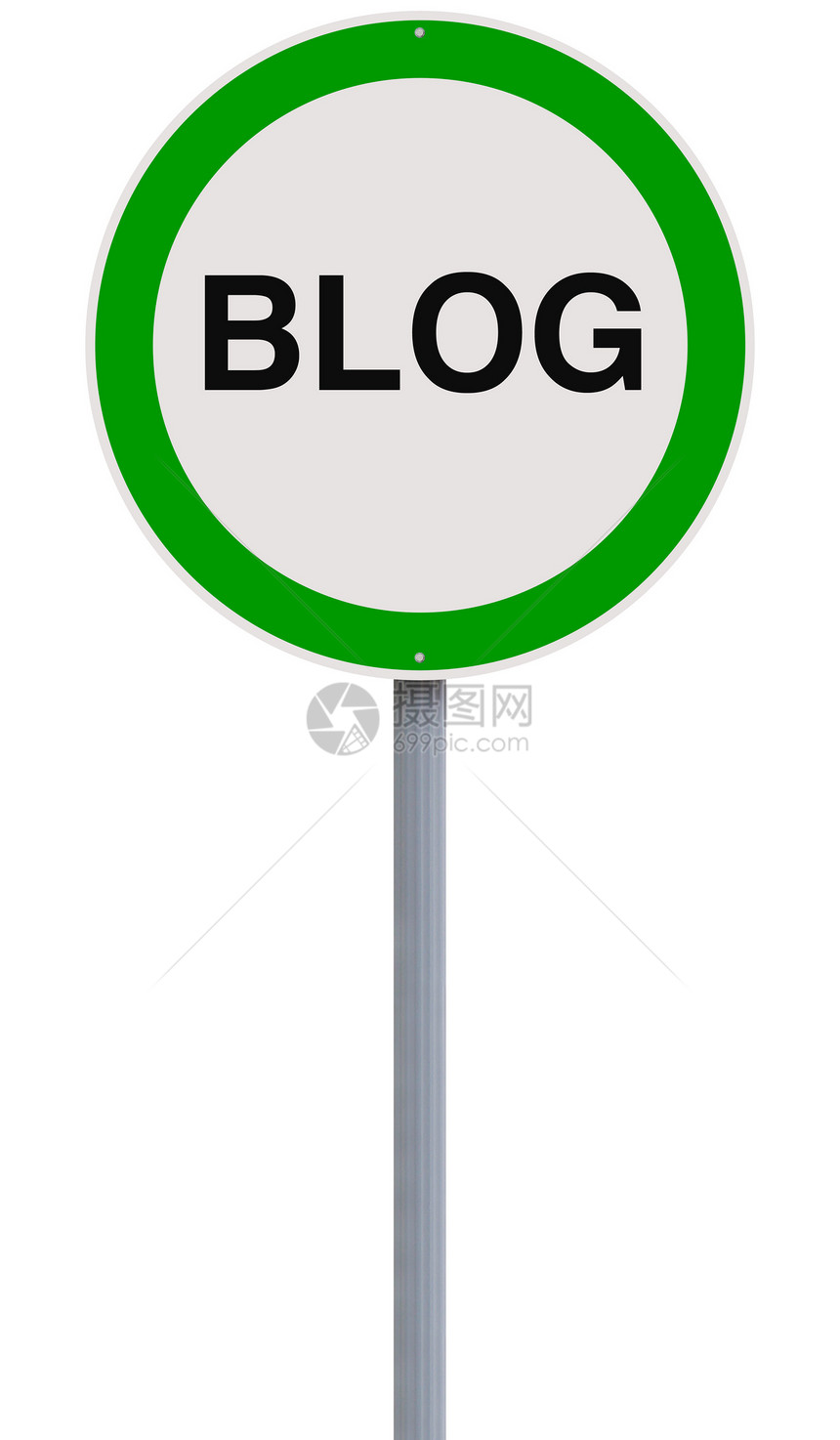 允许博客浏览圆圈白色概念网络社交绿色交通路标标志媒体图片