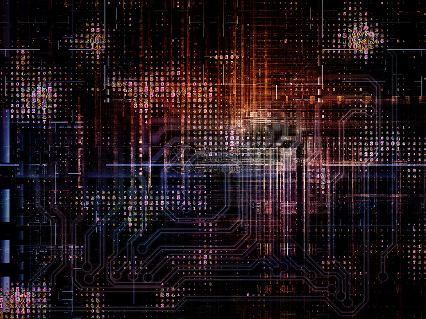 技术胶质机械网络工业数学数字代码设计网格矩形电脑图片