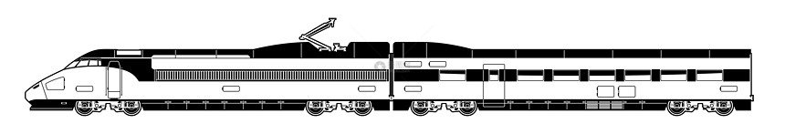 高速火车草稿绘画列车旅客插图卡通片运输通勤草图乘客图片