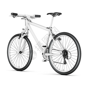 山地自行车活动白色运动运输车轮骑术车辆黑色齿轮背景图片