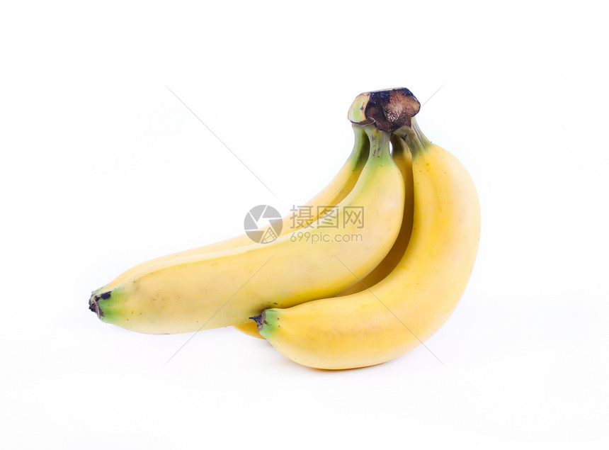 香蕉白色热带皮肤食物宏观小路剪裁黄色小吃组织图片