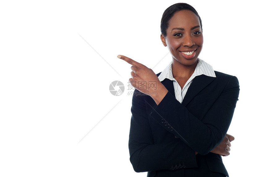 女士指向复制空间区域雇主商业公司企业家经理办公室腰部手指员工管理人员图片