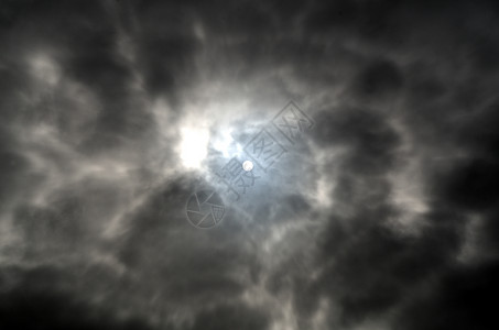 太阳和云气候气象天堂遮蔽阴影天空射线阳光背景图片
