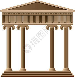 新西兰国会大厦向量 古希腊结构风格文化法律建筑遗产建筑学历史装饰曲线纪念碑插画