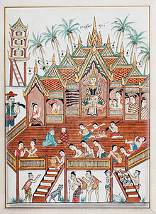 KING照片来自泰国Lanna King信仰文化艺术力量历史王国传统神话国王传奇背景