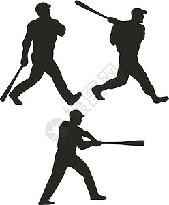 棒球球玩家雷特罗运动蝙蝠艺术品插图背景图片