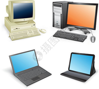 计算机进化背景图片