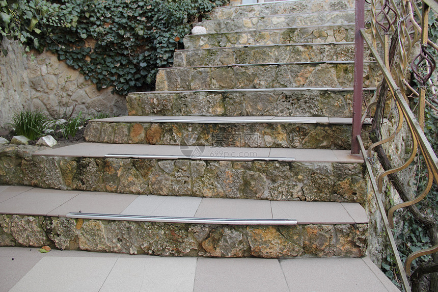梯阶梯建筑学植物风化调子金属酒吧地面爬行者力量石头图片