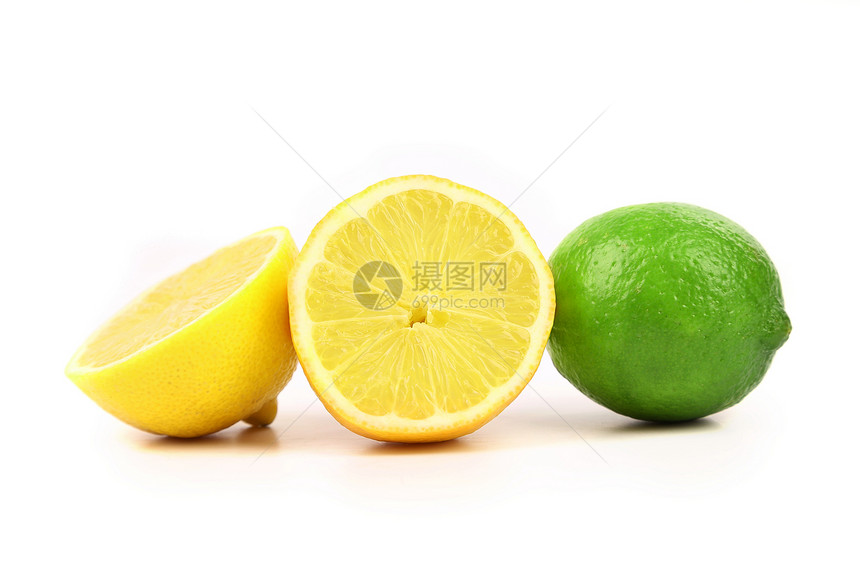 莱姆和柠檬片食物情调小吃橙子香橼水果饮食异国营养叶子图片