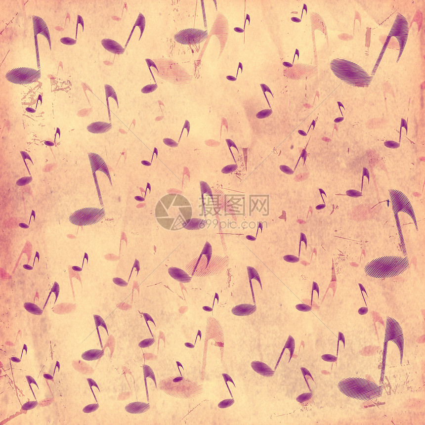 重要音乐背景墙纸钢琴创造力小提琴吉他手稿紫色棕褐色交响乐历史图片