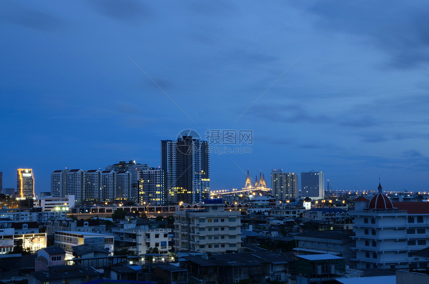 清晨曼谷市中心图片