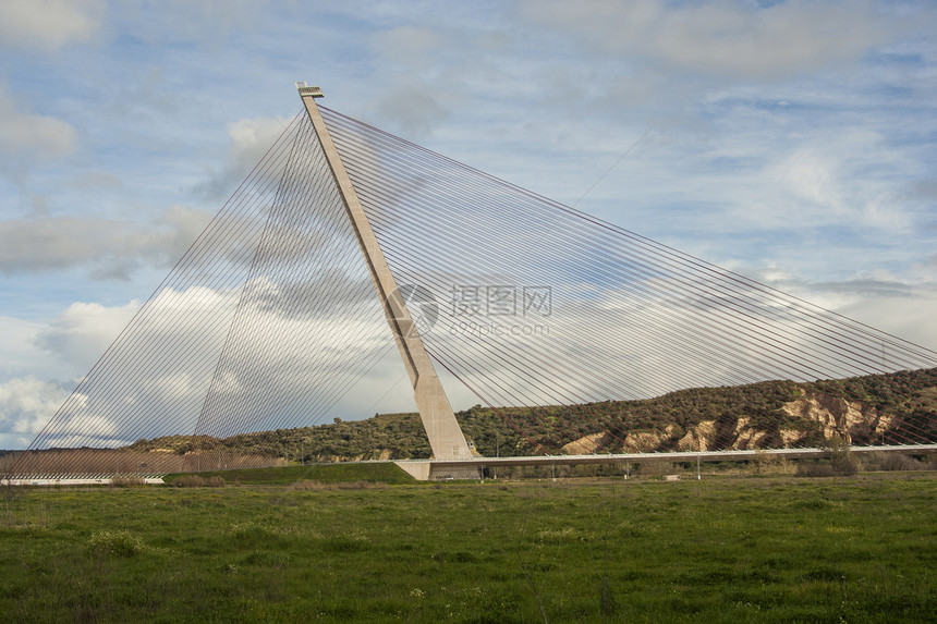 斜拉桥 托莱多 西班牙图片
