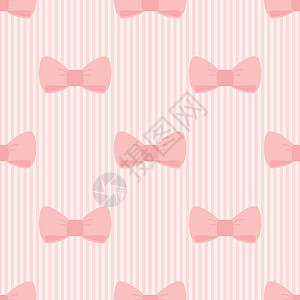 洋芋粉条无缝矢量模式 在面粉粉条背景上贴有甜弓的无缝矢量模式插画