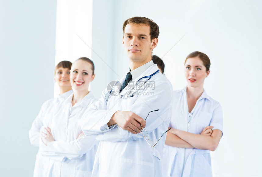 医生小组外科团队药品商业男人女孩护士诊所喜悦工人图片