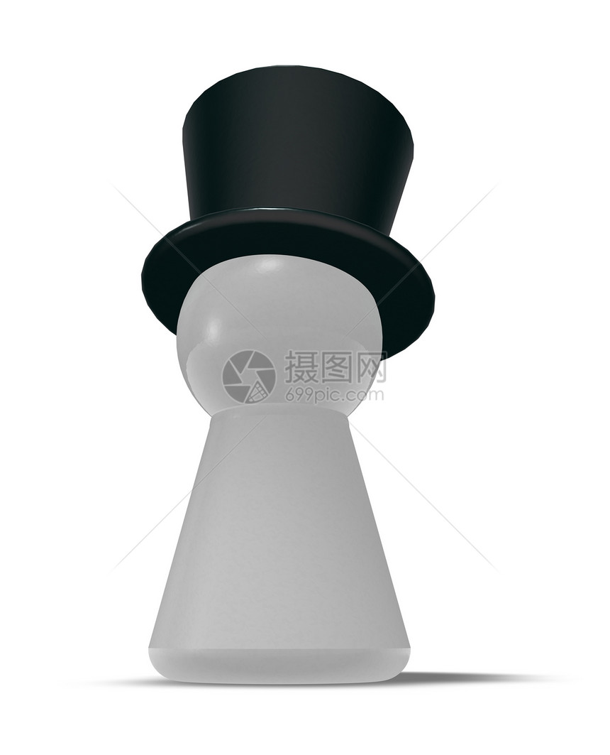 塔顶信封庆典帽子邀请函魔术师指挥官客人仪式礼帽图片
