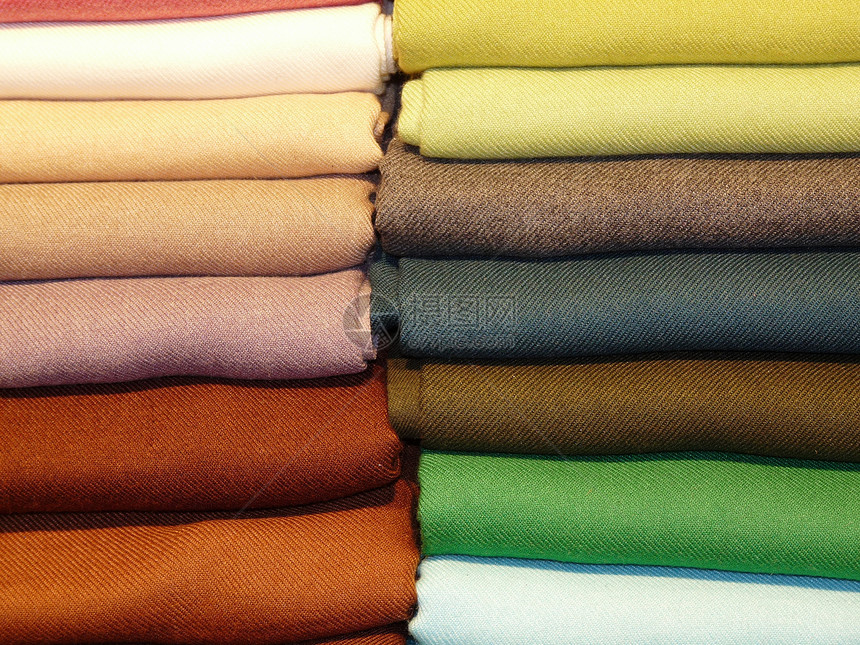 彩色织物羊毛服装工艺衣柜衣服市场套衫橙子蓝色壁橱图片