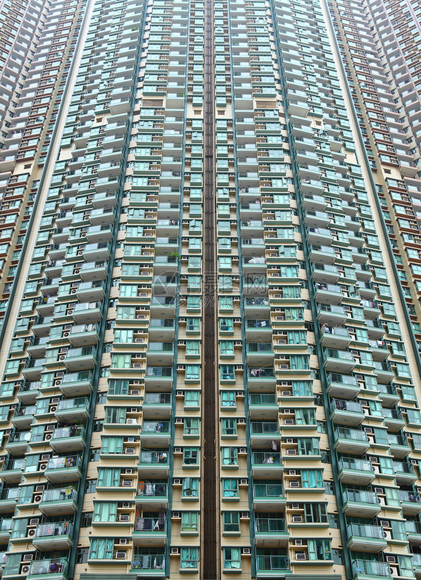香港的公寓楼大楼建筑住宅财产高楼城市住房窗户摩天大楼建筑学图片