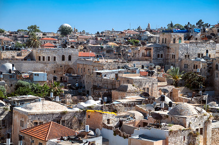 耶路撒冷旧城以色列传统的高清图片