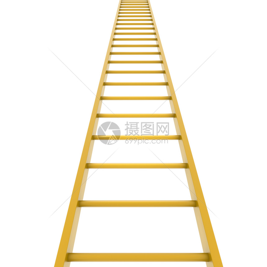 金金梯飞机金子梯子用具豆芽阶梯楼梯职业图片