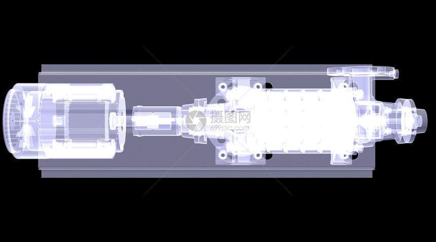 水泵 X光成型玻璃力量引擎管道黑色图形x光压力管子液体图片