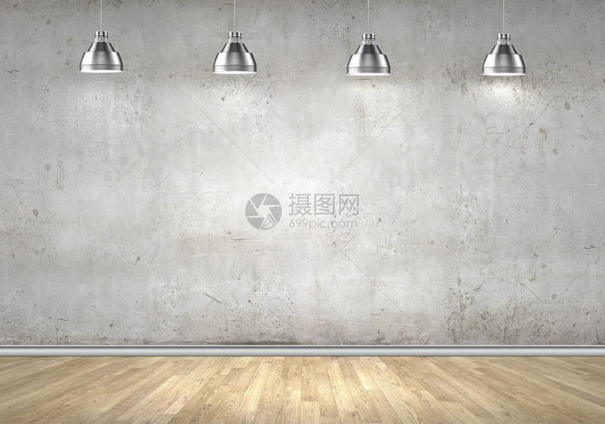 空白水泥墙水平海报灯笼灰色横幅白色正方形广告地面石头图片
