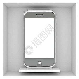 抽象风格的概念背景概念背景白色灰色技术屏幕框架工具手机配件体积背景图片