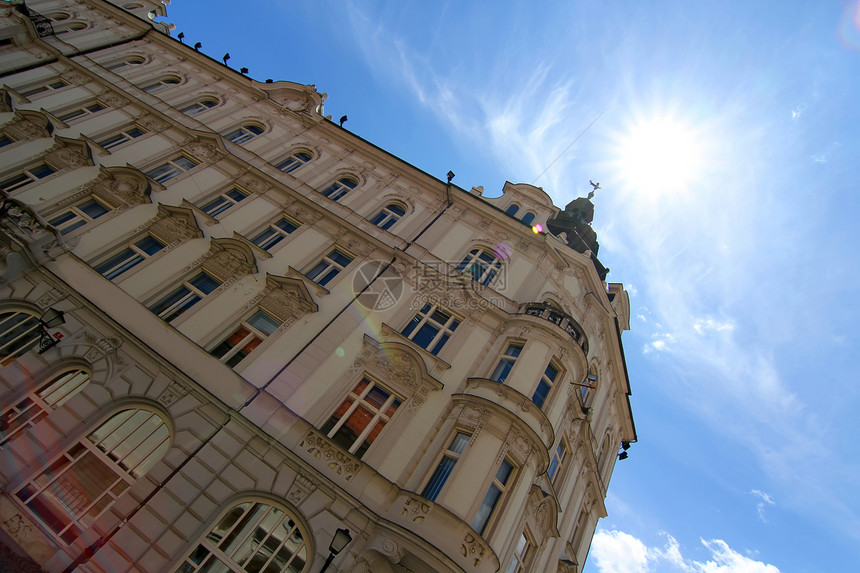 马里博的历史建筑建筑学城市纪念碑地标窗户天空房子蓝色历史性观光图片