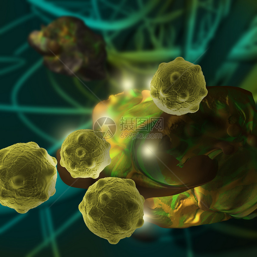 微有机体云缩影保健生物学细菌科学健康医疗疾病细胞病原图片