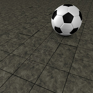 足球球黑色白色运动插图娱乐团队瓷砖石头背景图片