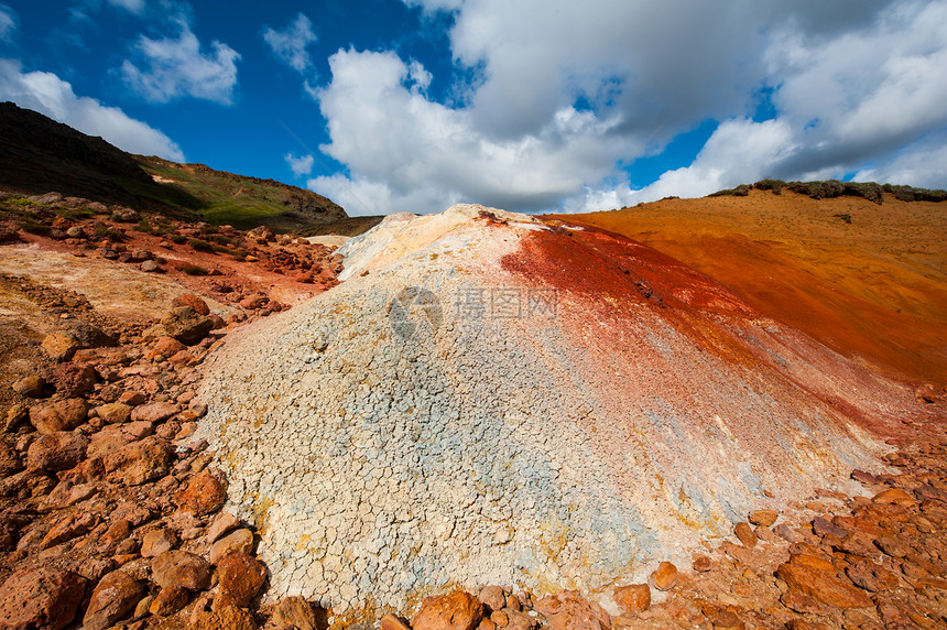 塞尔顿天空场地沙丘矿物质游客土壤土地火山作用硫化图片