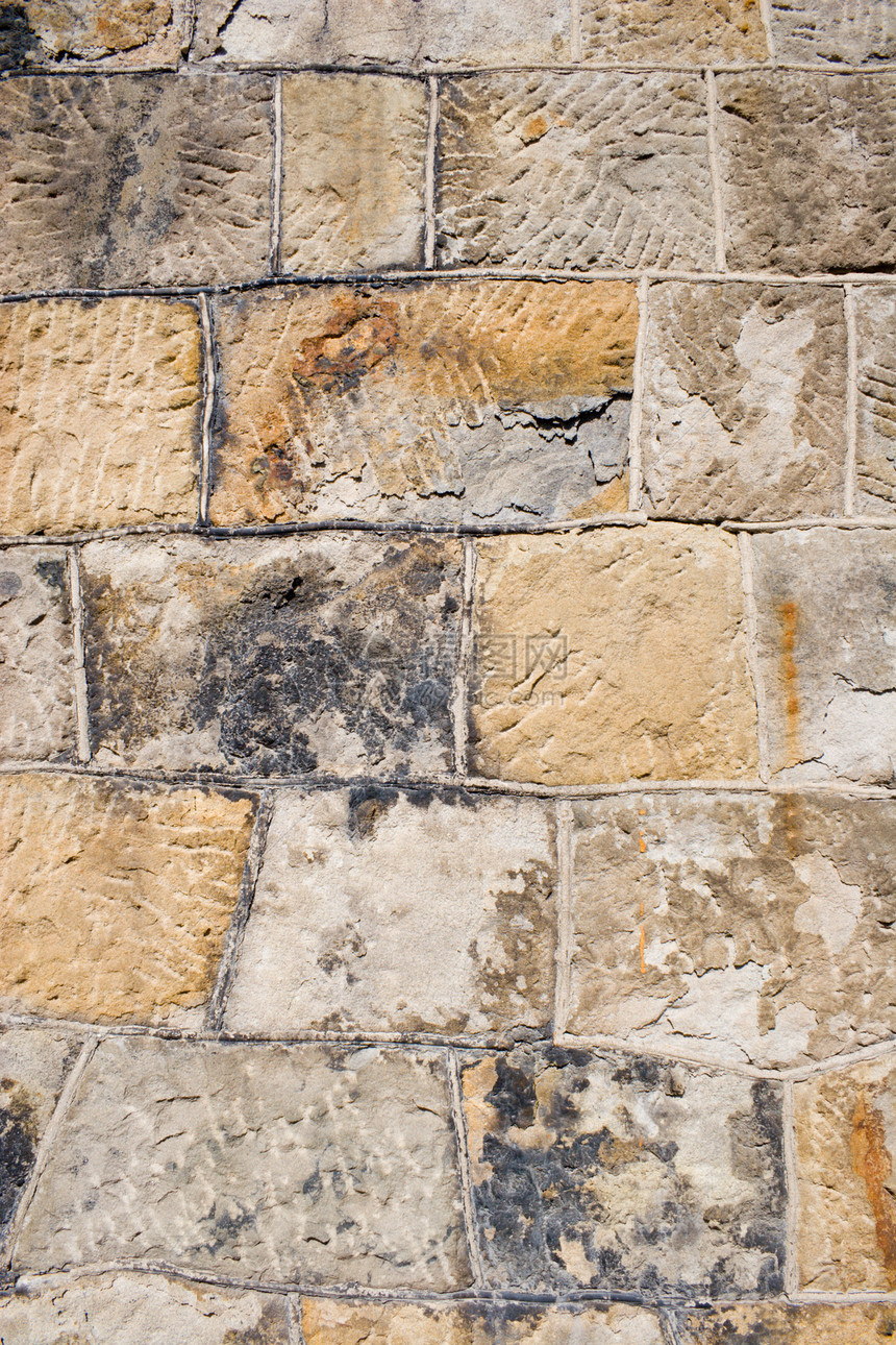 旧墙墙颗粒状房子墙纸建造沥青个性正方形马赛克石头框架图片