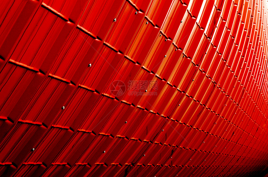 红色车牌红色建筑工业力量建筑学金属宏观工具肋板黑色技术图片