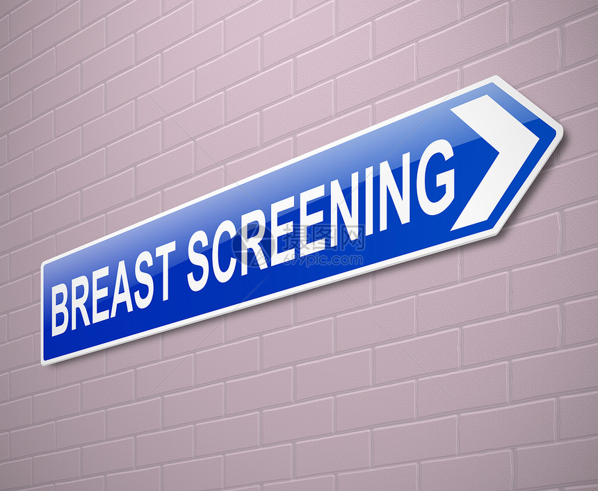 乳腺癌筛查概念x线检测乳房摄影诊断照片诊所屏幕监控乳腺图片